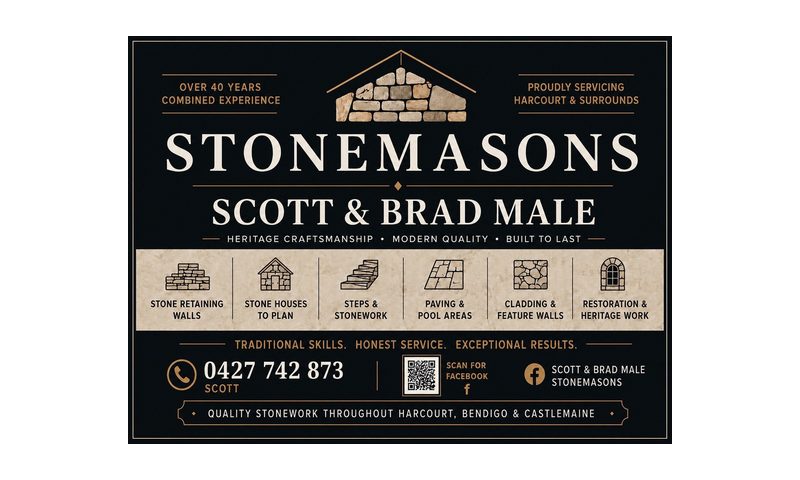 Scott and Brad Male Stonemasons